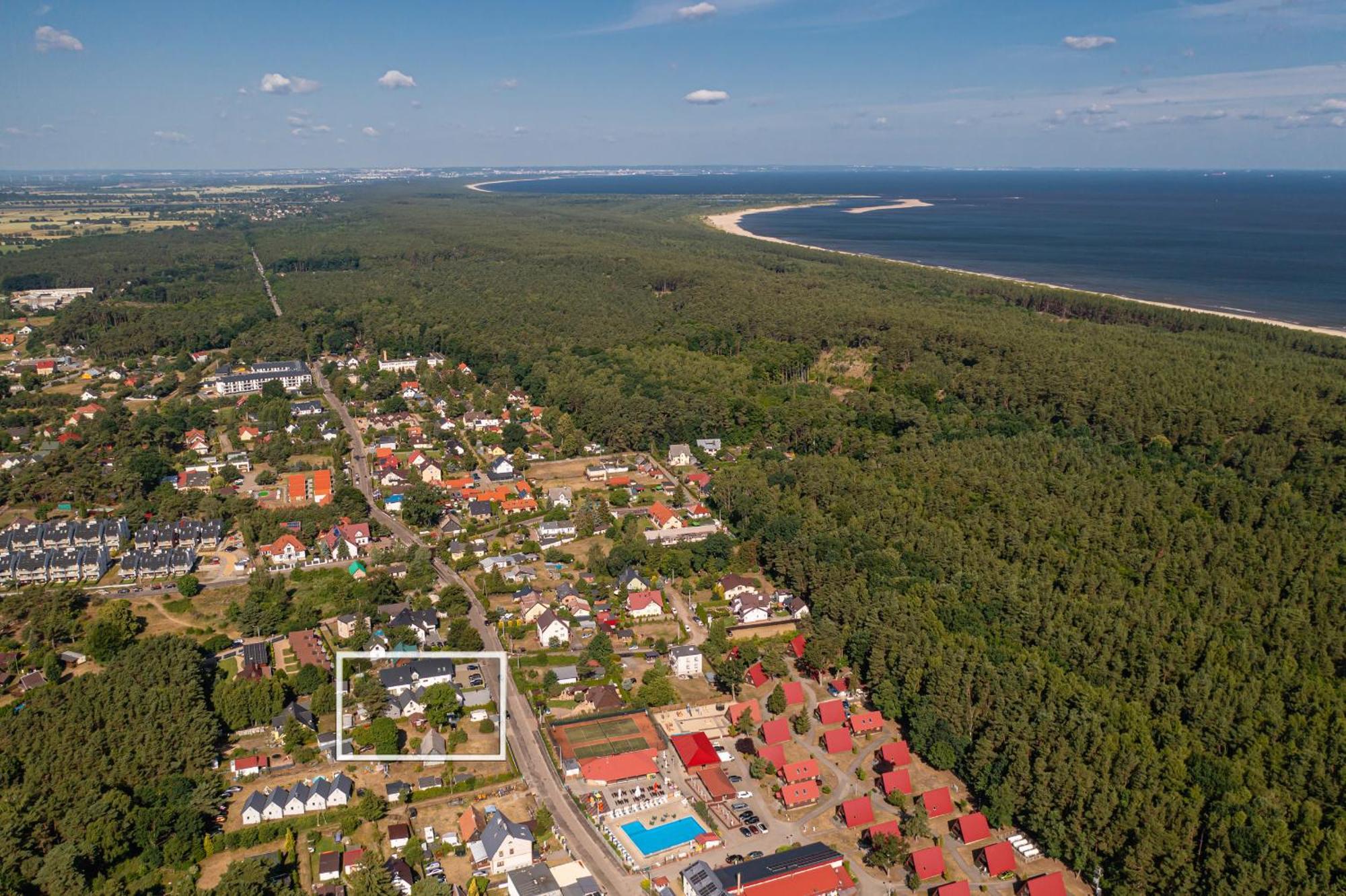 Natura Jantar - Caloroczne Domy Drewniane Bagian luar foto